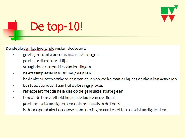 De top-10! 