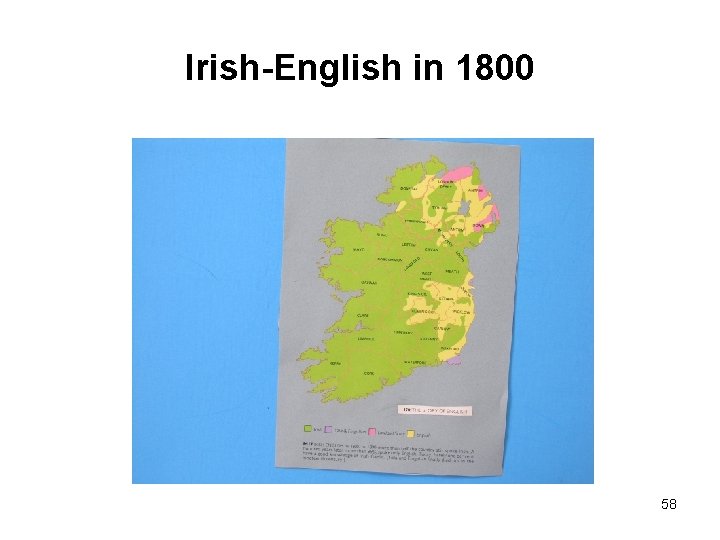 Irish-English in 1800 58 