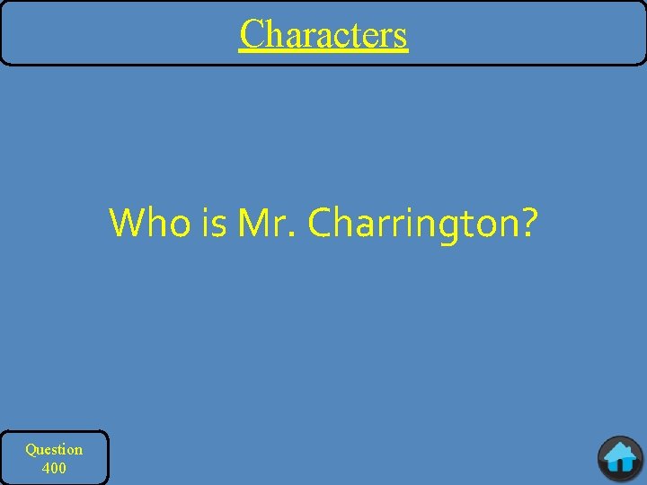 Characters Who is Mr. Charrington? Question 400 