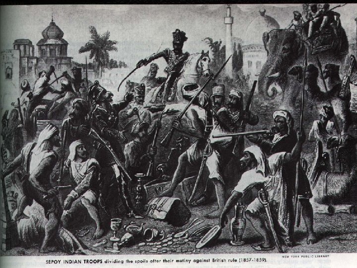 Picture of Sepoy rebellion 