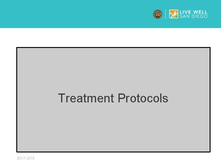 Treatment Protocols 2017 -2018 