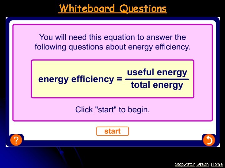 Whiteboard Questions Stopwatch Graph Home 
