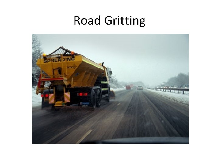 Road Gritting 