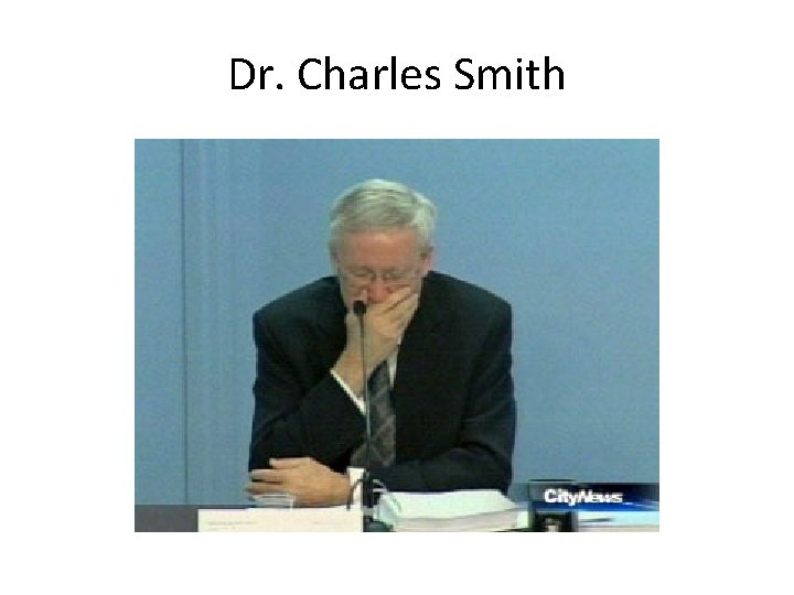 Dr. Charles Smith 