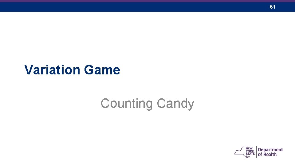 51 Variation Game Counting Candy 