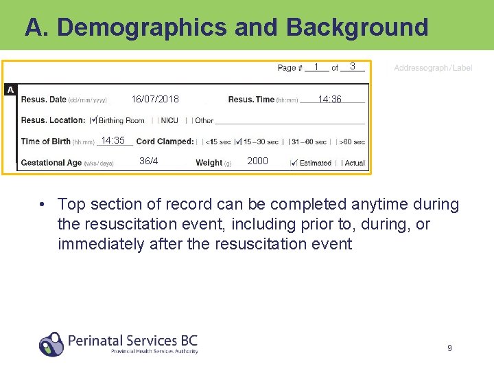 A. Demographics and Background 1 16/07/2018 3 14: 36 14: 35 36/4 2000 •