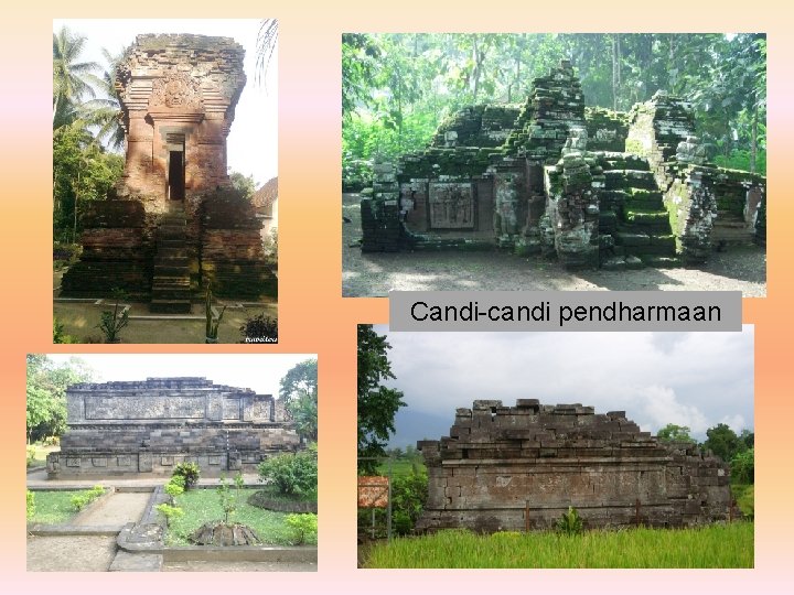 Candi-candi pendharmaan 