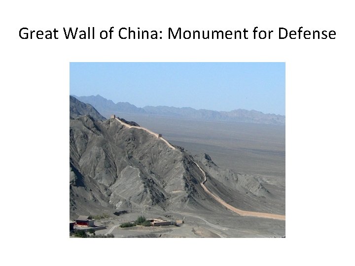 Great Wall of China: Monument for Defense 