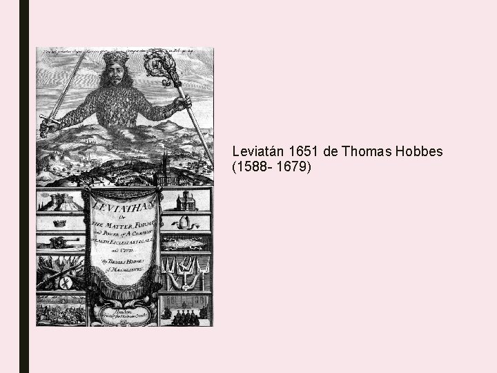 Leviatán 1651 de Thomas Hobbes (1588 - 1679) 