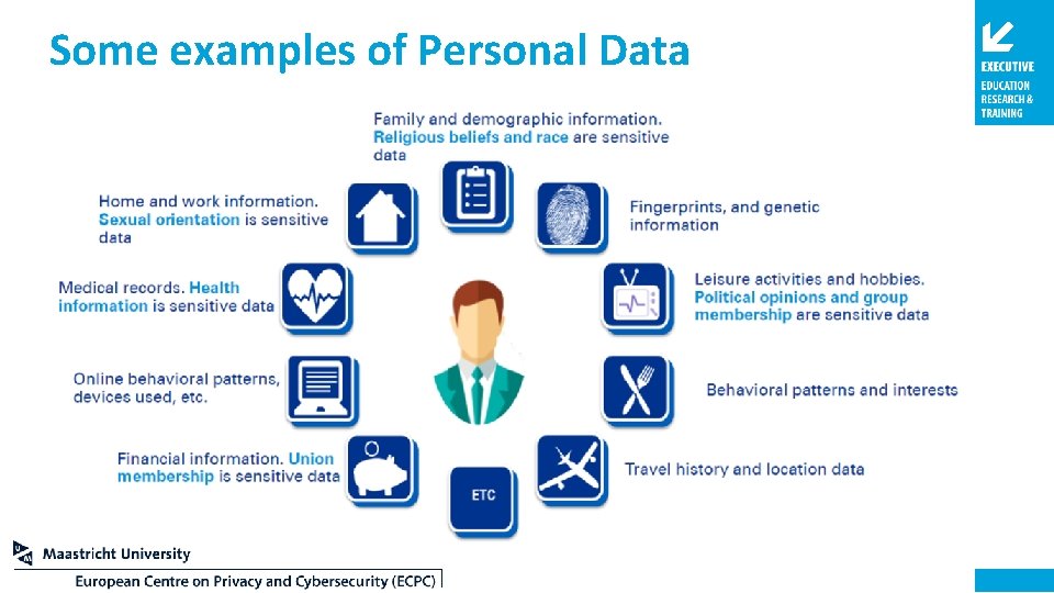 Some examples of Personal Data 