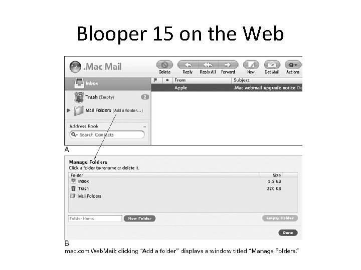 Blooper 15 on the Web 