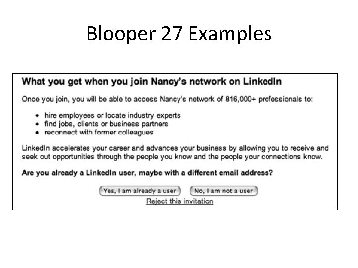 Blooper 27 Examples 