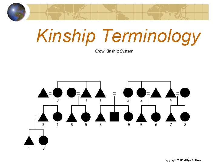 Kinship Terminology Copyright 2005 Allyn & Bacon 