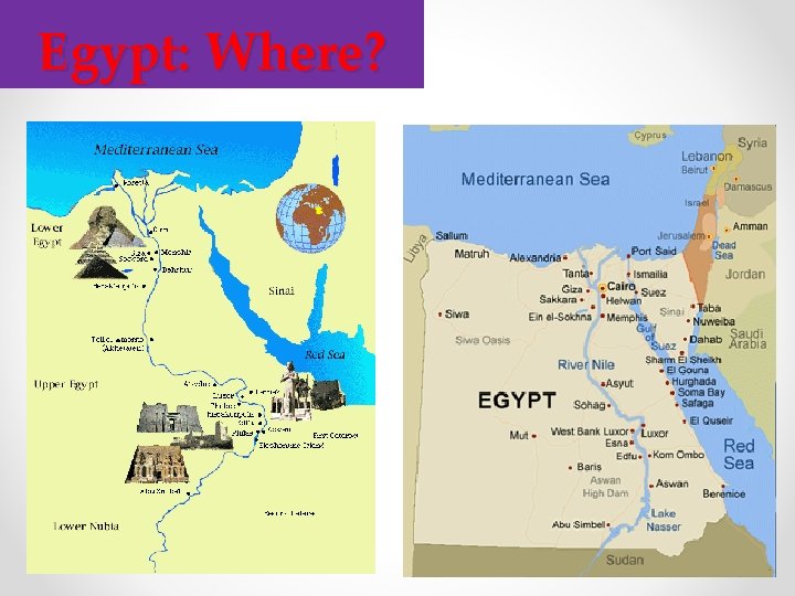 Egypt: Where? 