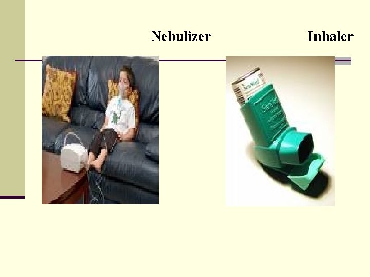 Nebulizer Inhaler 