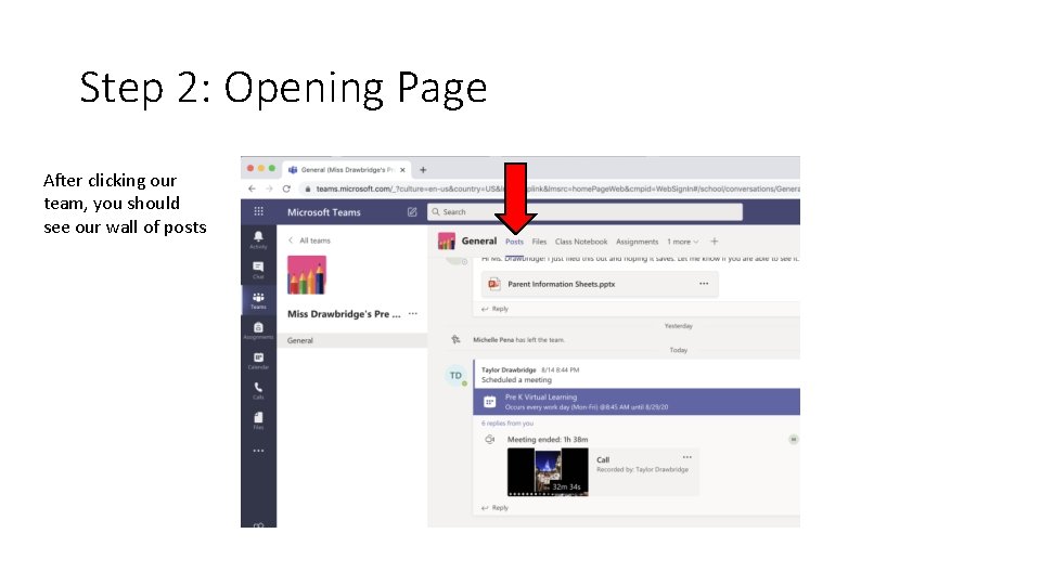 Microsoft Teams Step by Step Here you can