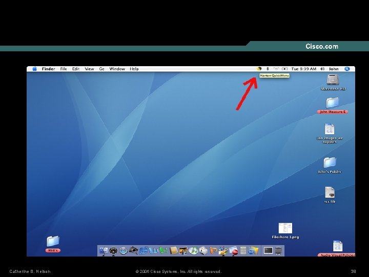 Catherine B. Nelson © 2006 Cisco Systems, Inc. All rights reserved. 39 