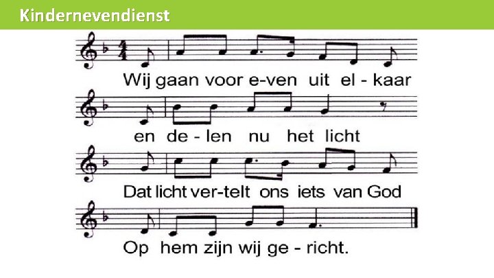 Kindernevendienst 