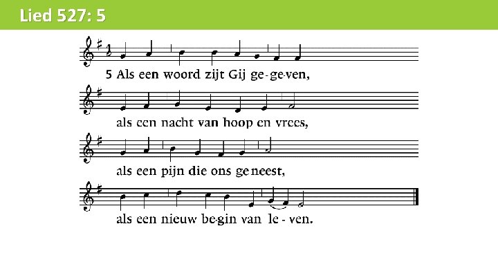 Lied 527: 5 