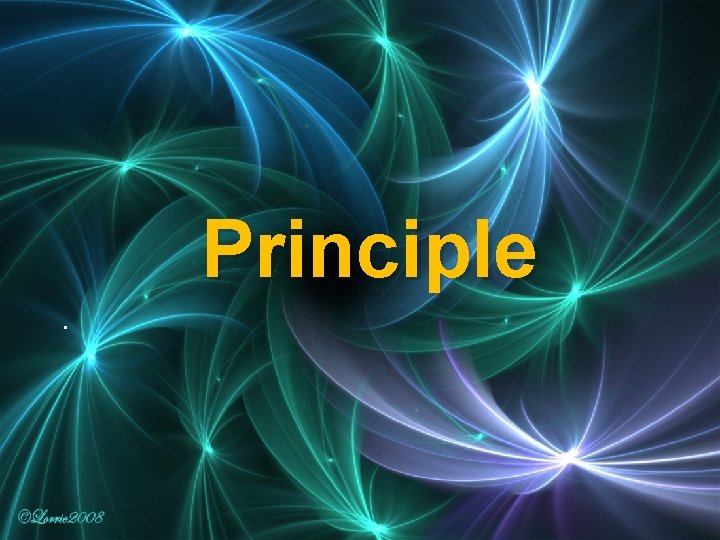  . Principle 