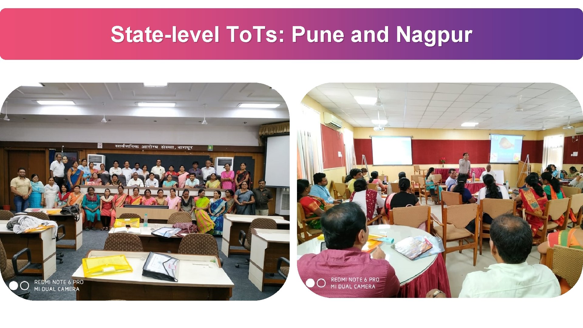 State-level To. Ts: Pune and Nagpur +Second , +Third 