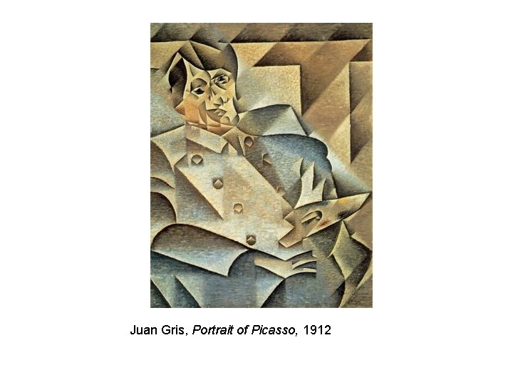 Juan Gris, Portrait of Picasso, 1912 