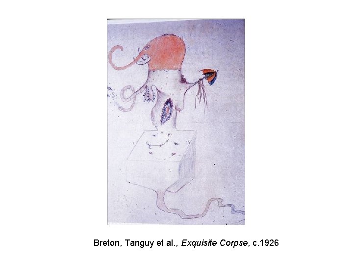 Breton, Tanguy et al. , Exquisite Corpse, c. 1926 