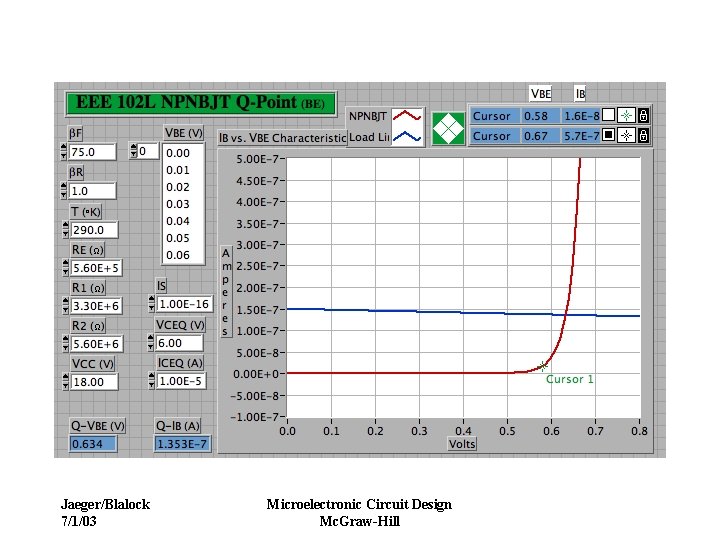 Jaeger/Blalock 7/1/03 Microelectronic Circuit Design Mc. Graw-Hill 