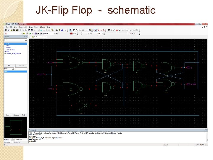 JK-Flip Flop - schematic 