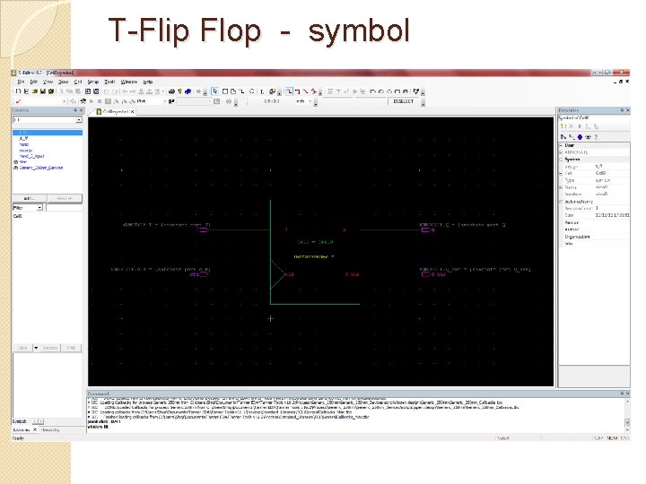 T-Flip Flop - symbol 