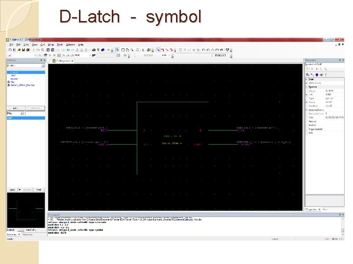 D-Latch - symbol 