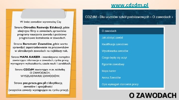 www. cdzdm. pl O ZAWODACH 