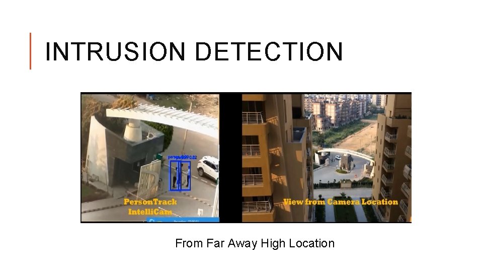 INTRUSION DETECTION From Far Away High Location 