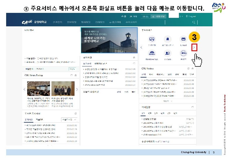 Chung-Ang University | 3 Copyright © 2018 by CAU. All rights reserved. Strictly Confidential