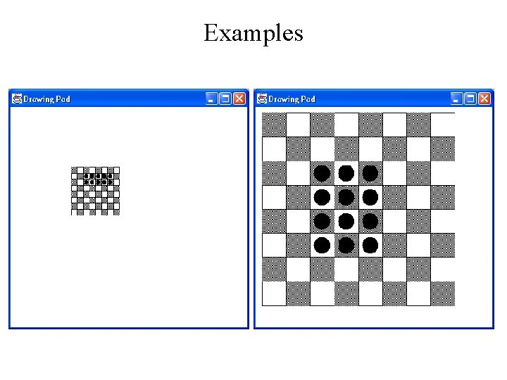 Examples Examples