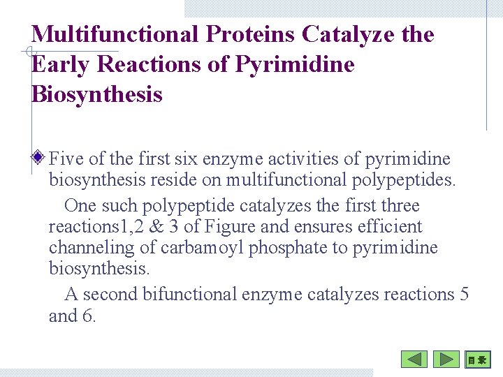 Multifunctional Proteins Catalyze the Early Reactions of Pyrimidine Biosynthesis Five of the first six