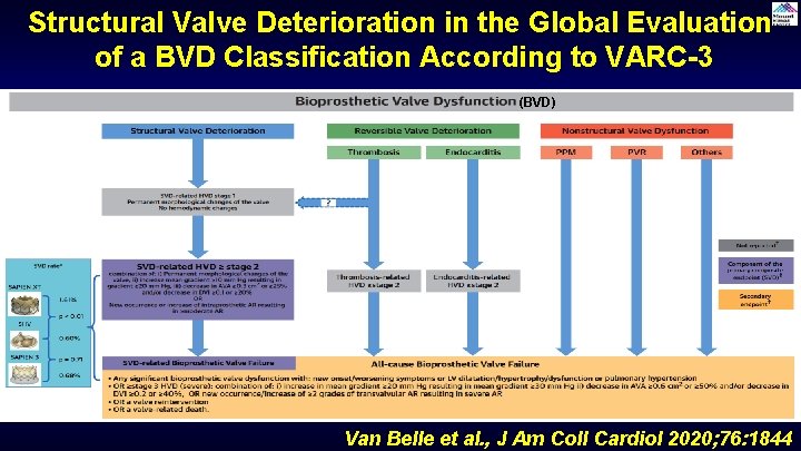 Structural Valve Deterioration in the Global Evaluation of a BVD Classification According to VARC-3 Structural Valve Deterioration in the Global Evaluation of a BVD Classification According to VARC-3