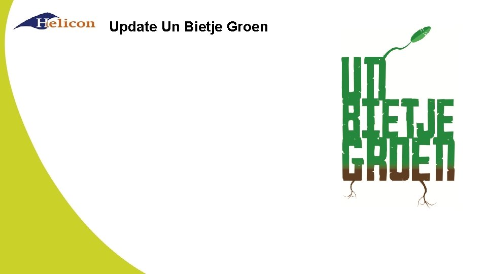 Update Un Bietje Groen 