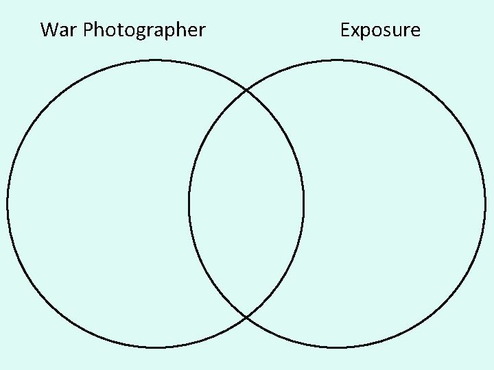 War Photographer Exposure War Photographer Exposure
