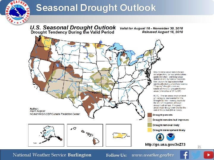 NWS Burlington Drought Brief Vermont Drought Task Force