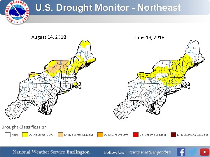 NWS Burlington Drought Brief Vermont Drought Task Force