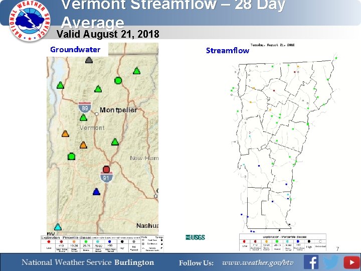 NWS Burlington Drought Brief Vermont Drought Task Force