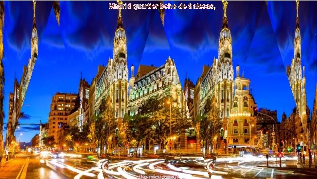 Madrid quartier boho de Salesas, 