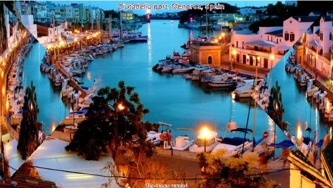 Ciutadella port, Menorca, Spain 