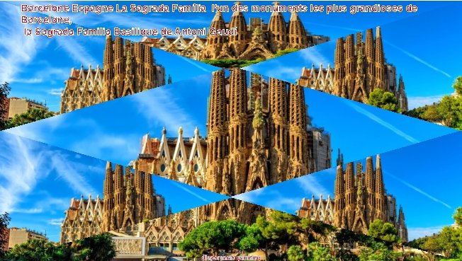 Barcelone Espagne La Sagrada Família l'un des monuments les plus grandioses de Barcelone, la