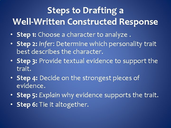 The Phantom Tollbooth Act I Writing a Constructed
