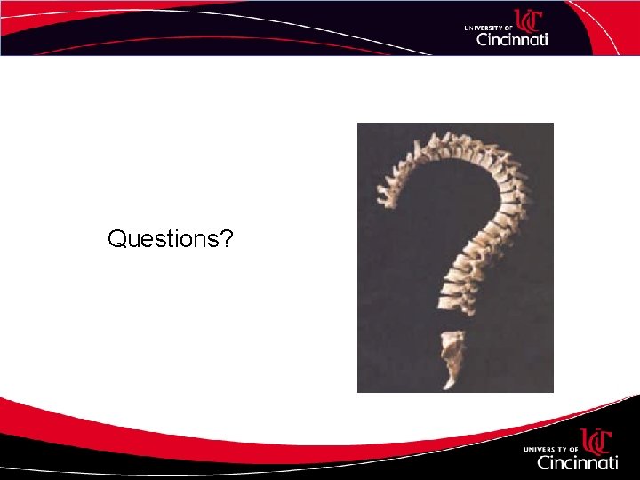 Questions? 