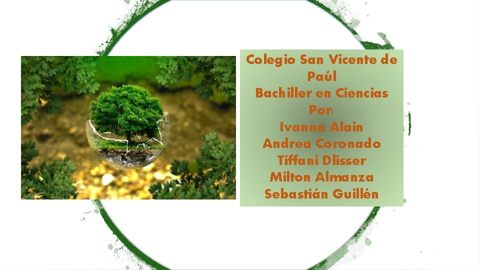 Colegio San Vicente de Paúl Bachiller en Ciencias Por: Ivanna Alain Andrea Coronado Tiffani