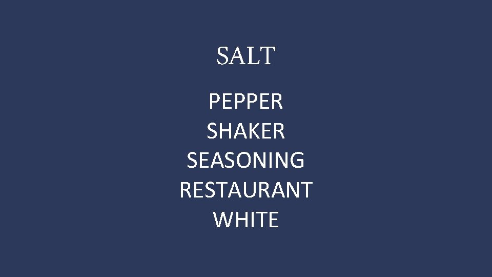 SALT PEPPER SHAKER SEASONING RESTAURANT WHITE 