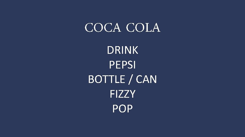 COCA COLA DRINK PEPSI BOTTLE / CAN FIZZY POP 
